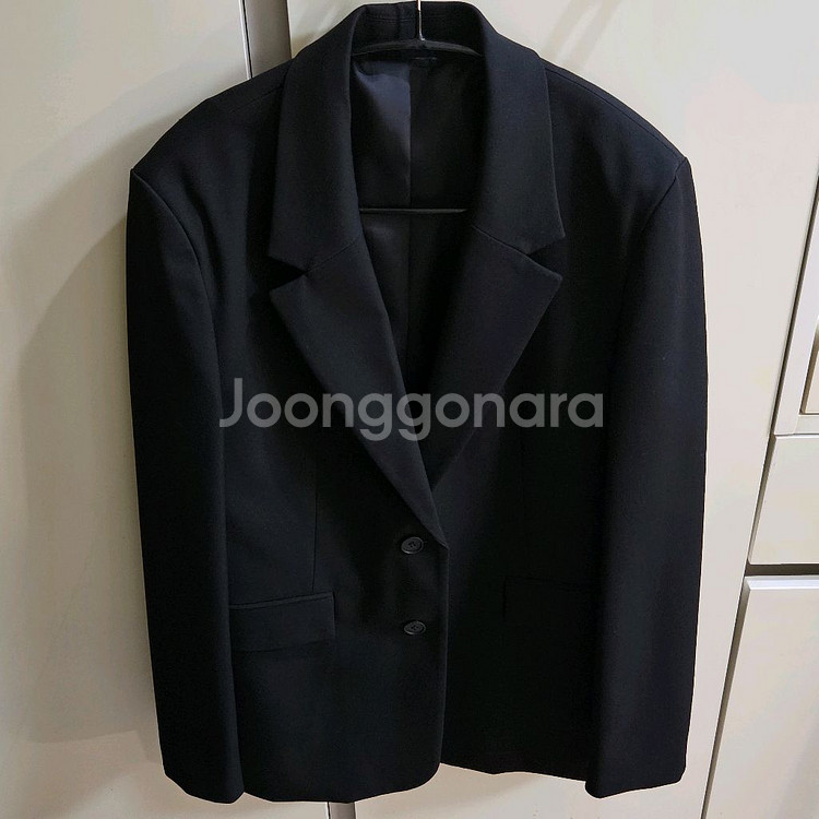 무탠다드 우먼즈 베이식 블레이저 (블랙, M)--0