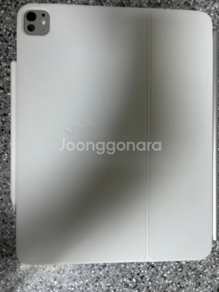 아이패드 프로 13 실버 셀룰러 256gb 키보드 펜슬--1