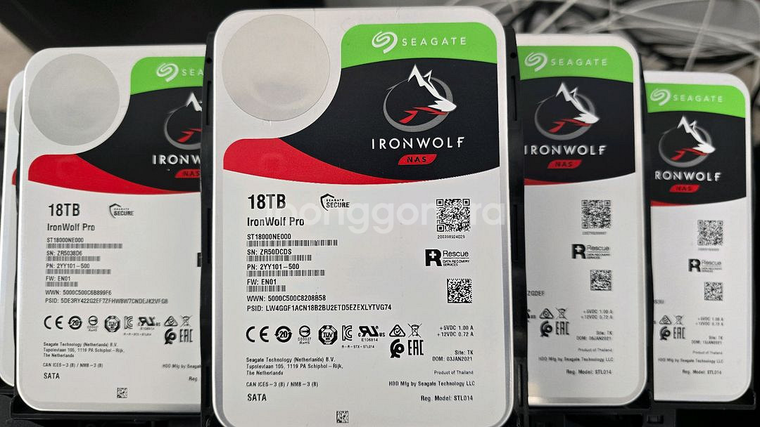 씨게이트 아이언울프 Pro 18TB NAS HDD--0