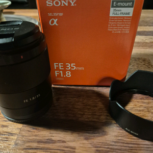 소니35mm f1.8 FE렌즈(풀프레임)