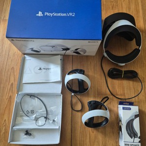플스5 PSVR2 풀세트 (미니 스피커 포함) 팝니다플