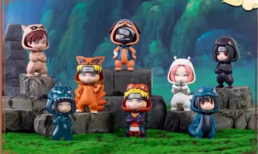 정품) 나루토 반다이 팝마트 탑토이 파자마 피규어 이미지