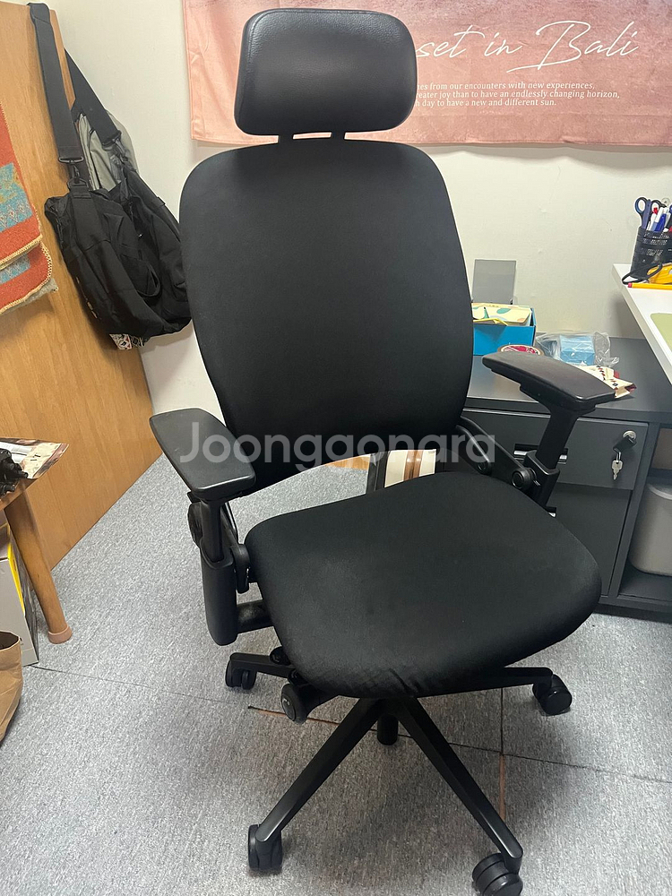 Steelcase 립체어 V2 패브릭 + 헤드레스트--2