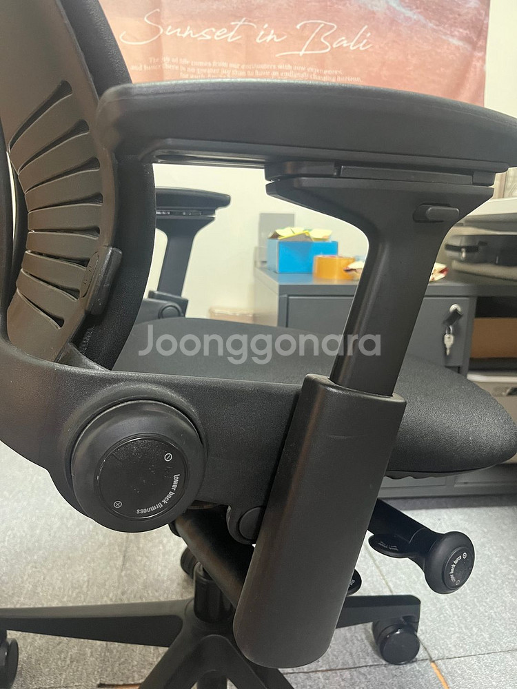 Steelcase 립체어 V2 패브릭 + 헤드레스트--4