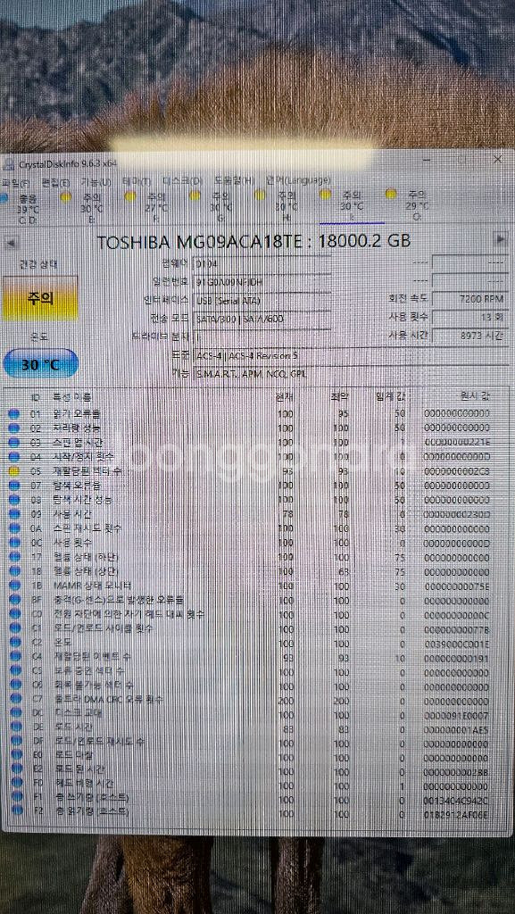 도시바 MG09ACA 18TB HDD 엔터프라이즈--2