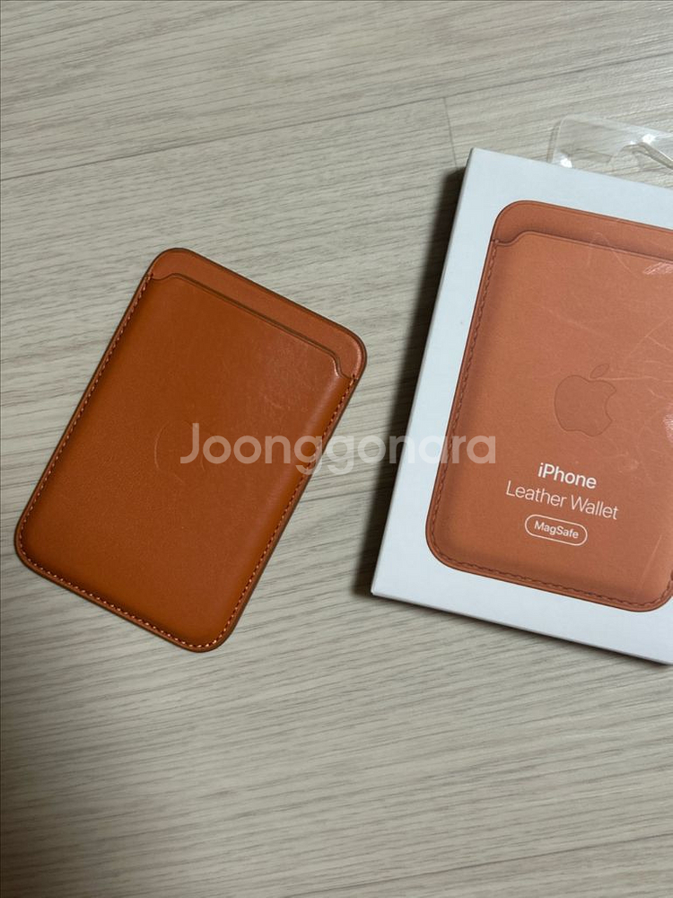 애플 아이폰 MagSafe 가죽 카드지갑--3