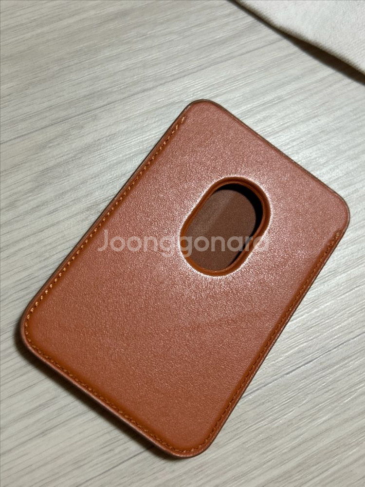 애플 아이폰 MagSafe 가죽 카드지갑--8