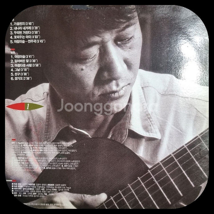 김민기1집 LP NM-/NM--1