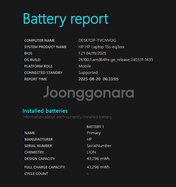 HP 15s-eq3021au 노트북 팝니다(5625u--2