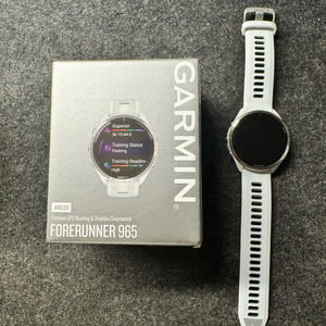 가민 포러너 965 화이트 색상 팝니다