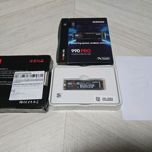 삼성 990 PRO 4TB NVMe SSD + PCIe
