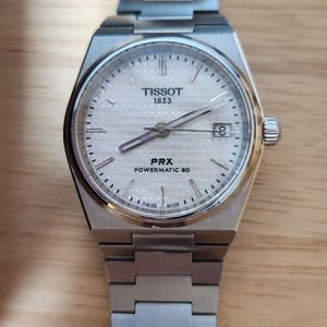 티쏘 PRX 파워매틱 80 35mm 자개 MoP
