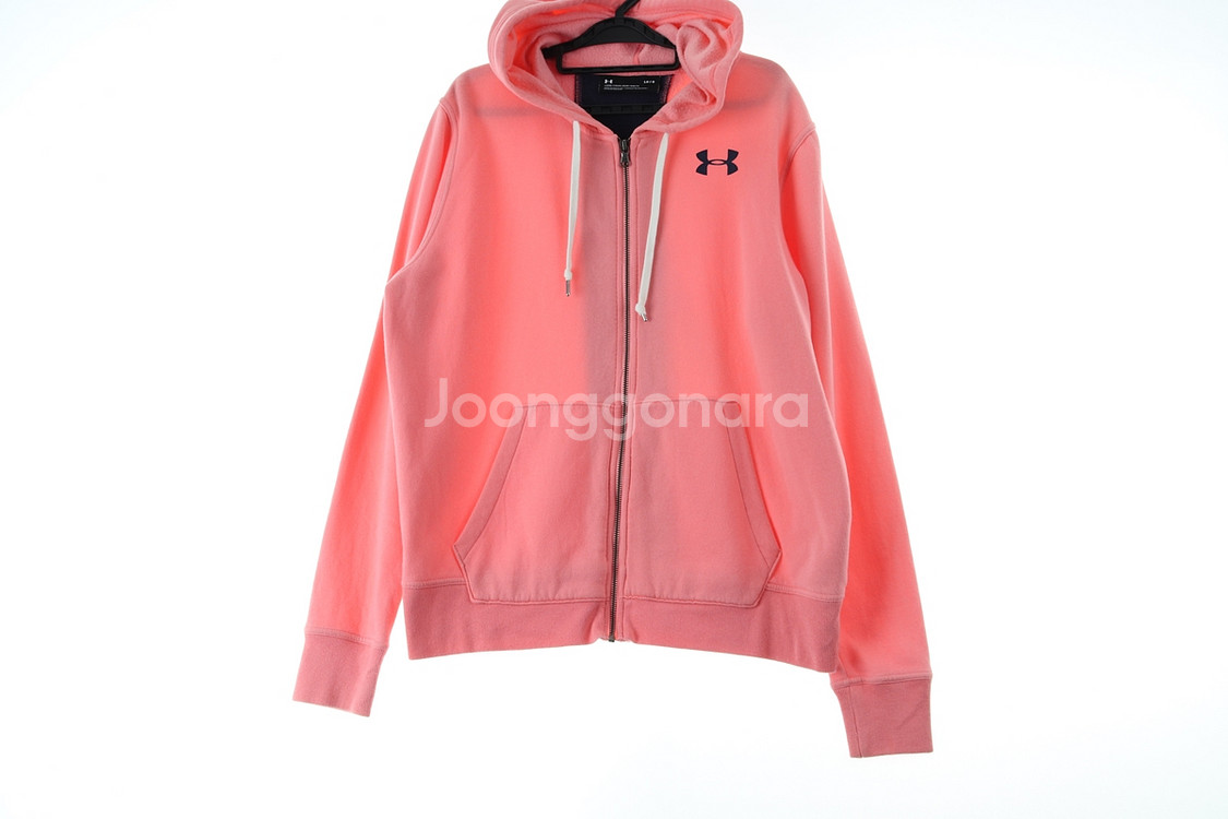 (L-2XL) 언더아머 후드집업 빅사이즈 핑크--1