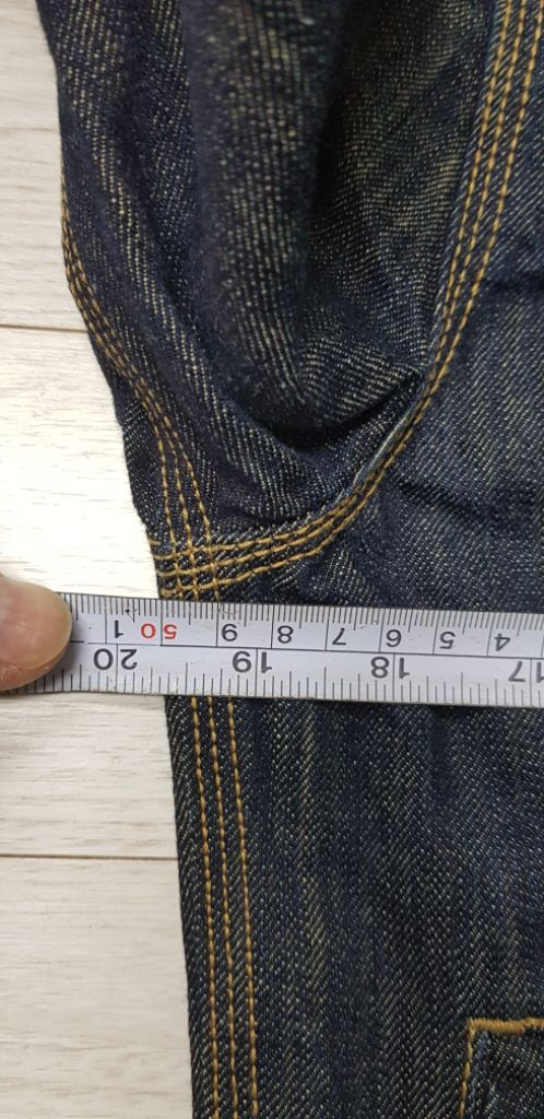 로맨틱크라운 찢청자켓 M 95호 S급! 이미지