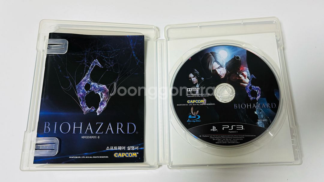 ps3) 바이오하자드5,6, 이블위딘,헤비레인 일괄택포--4