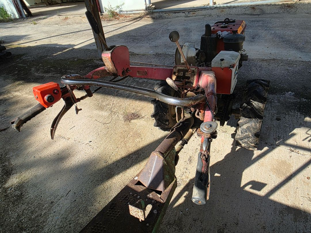 경운기 ND10DE 10마력 키시동 대우 영흥분무기 이미지