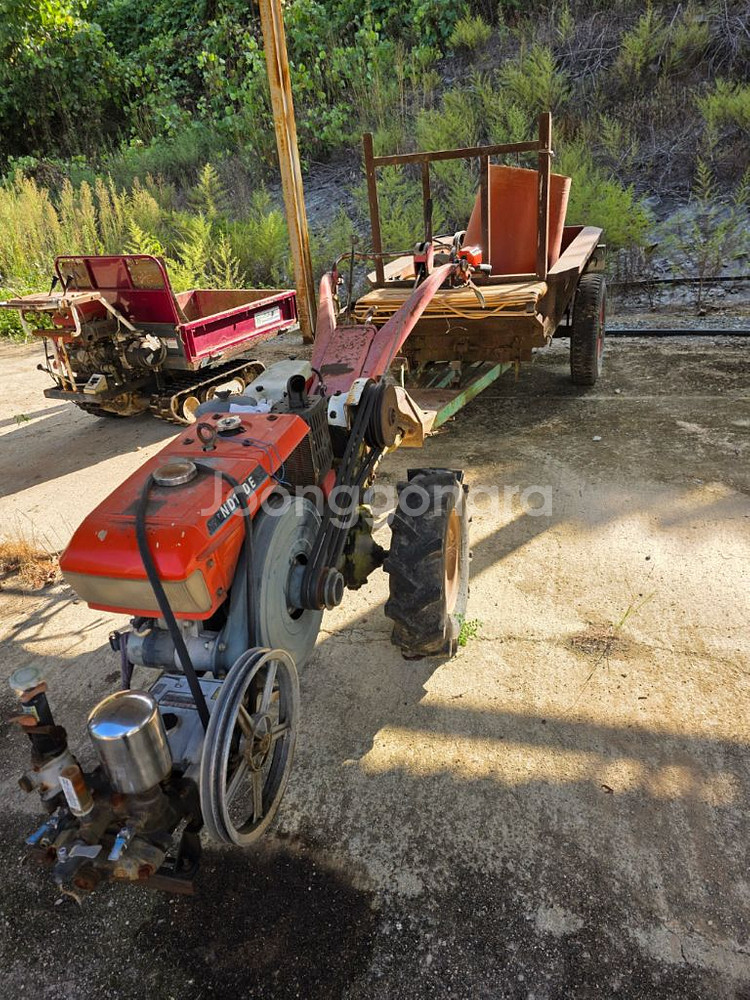 경운기 ND10DE 10마력 키시동 대우 영흥분무기--6