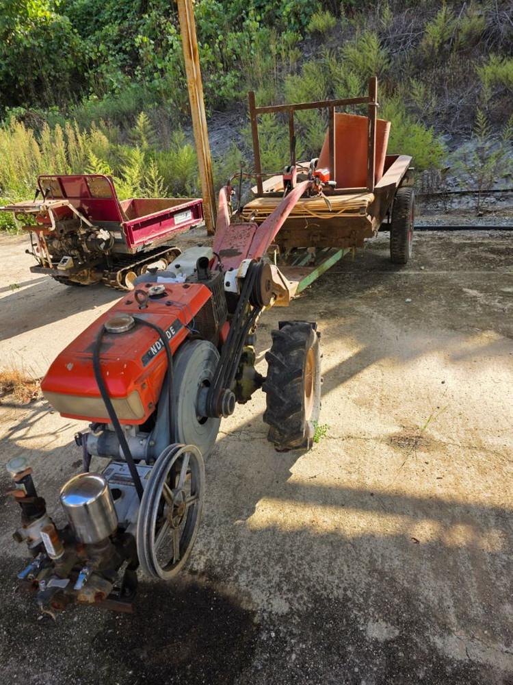 경운기 ND10DE 10마력 키시동 대우 영흥분무기 이미지