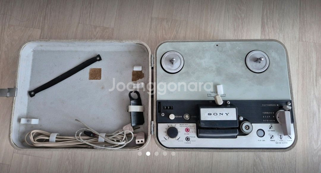 소니(SONY) 진공관 릴데크 테이프코더 TC-102--1