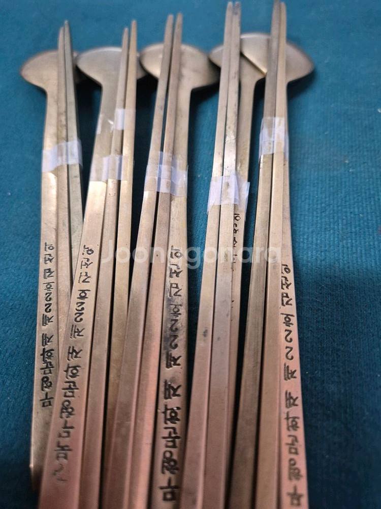 김문익무형문화재놋수저셋트5벌셋트--8