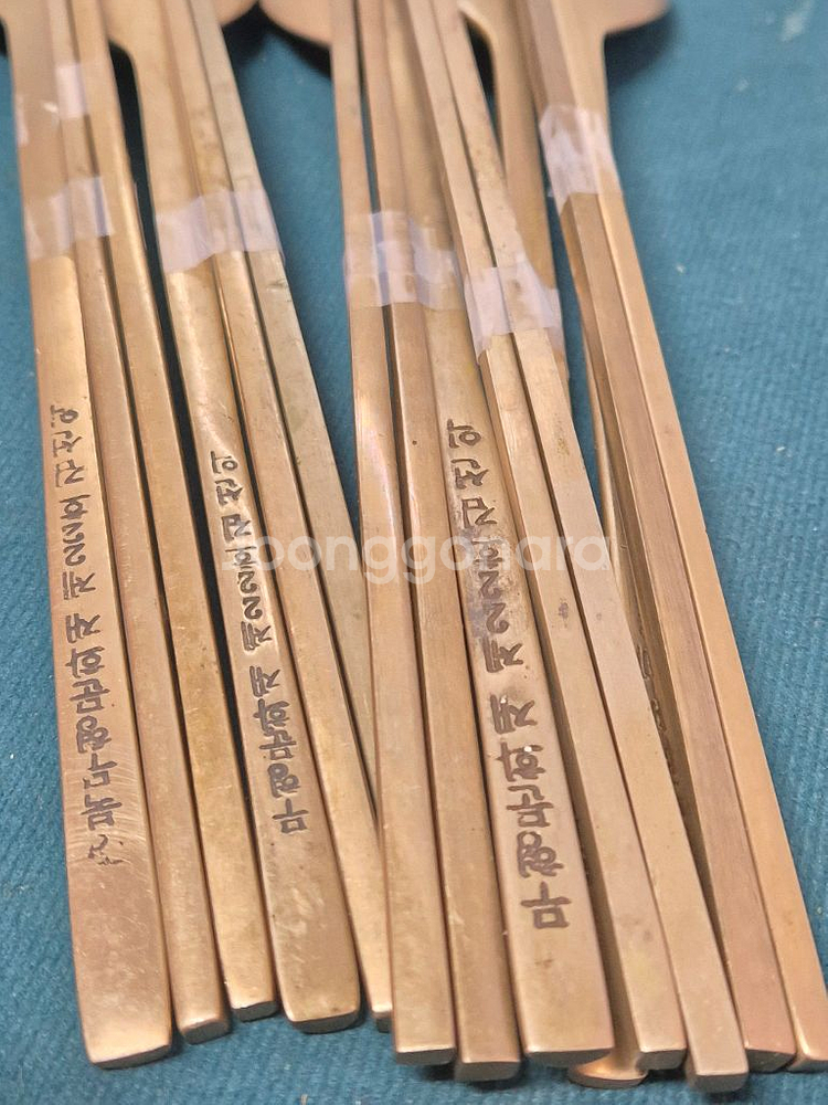 김문익무형문화재놋수저셋트5벌셋트--5