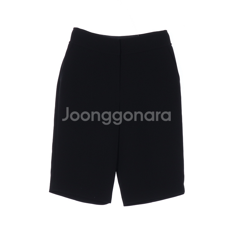 [S]모조에스핀 블랙 버뮤다팬츠 슬랙스 반바지 쇼츠--0