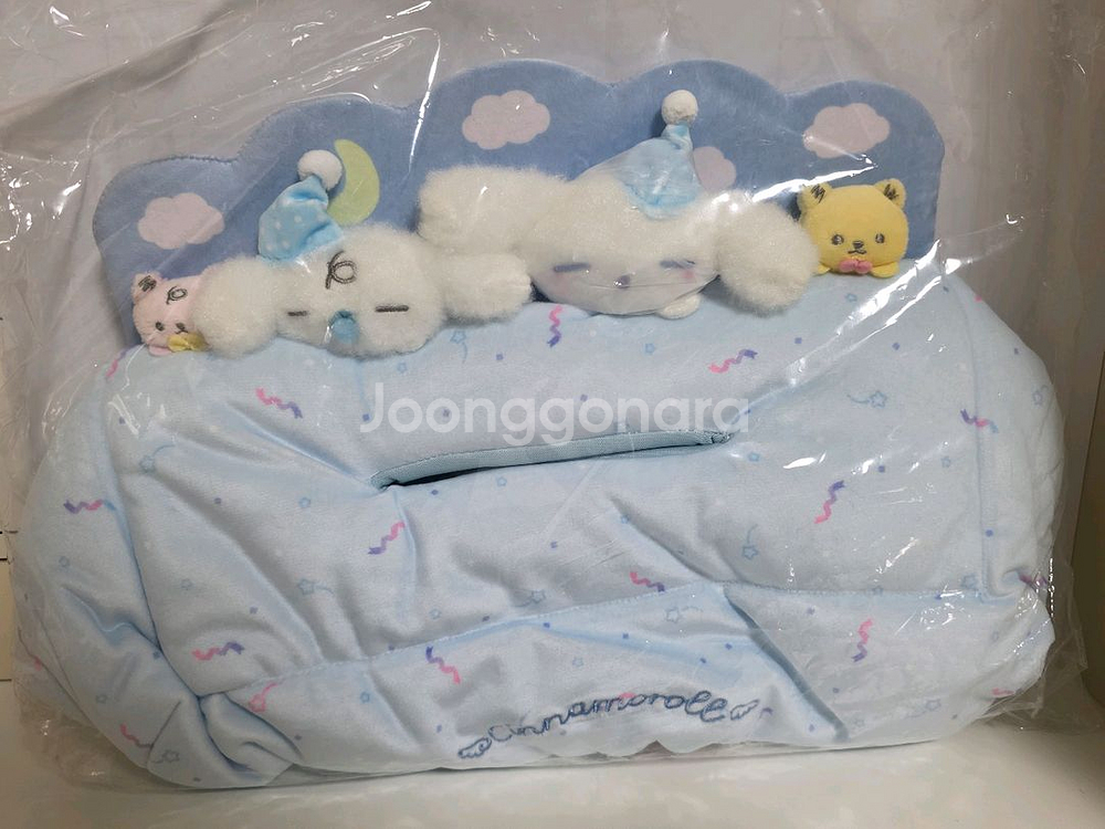 [산리오] 시나모롤 네무네무 시리즈 티슈 케이스 커버--1