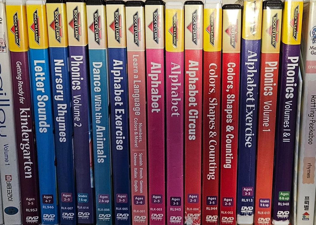 Rock N Learn DVD 모음 유아단계별영어영상 이미지