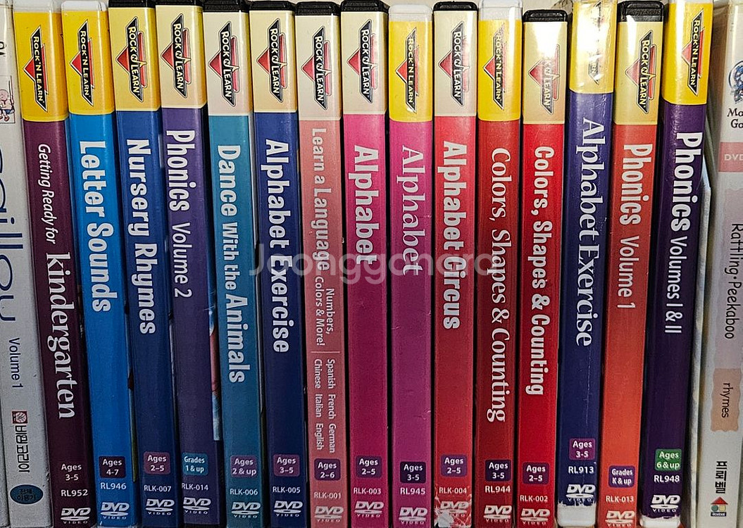 Rock N Learn DVD 모음 유아단계별영어영상--0