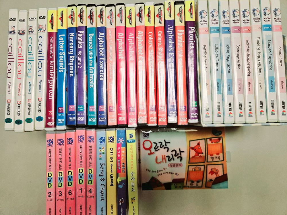 Rock N Learn DVD 모음 유아단계별영어영상 이미지