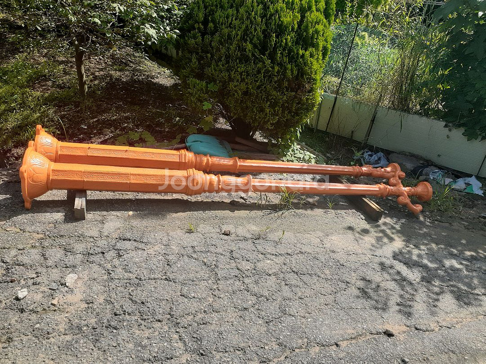 야외용 주물 호박등2개 안산 사사동--0