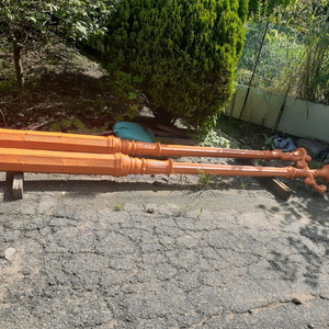 야외용 주물 호박등2개 안산 사사동