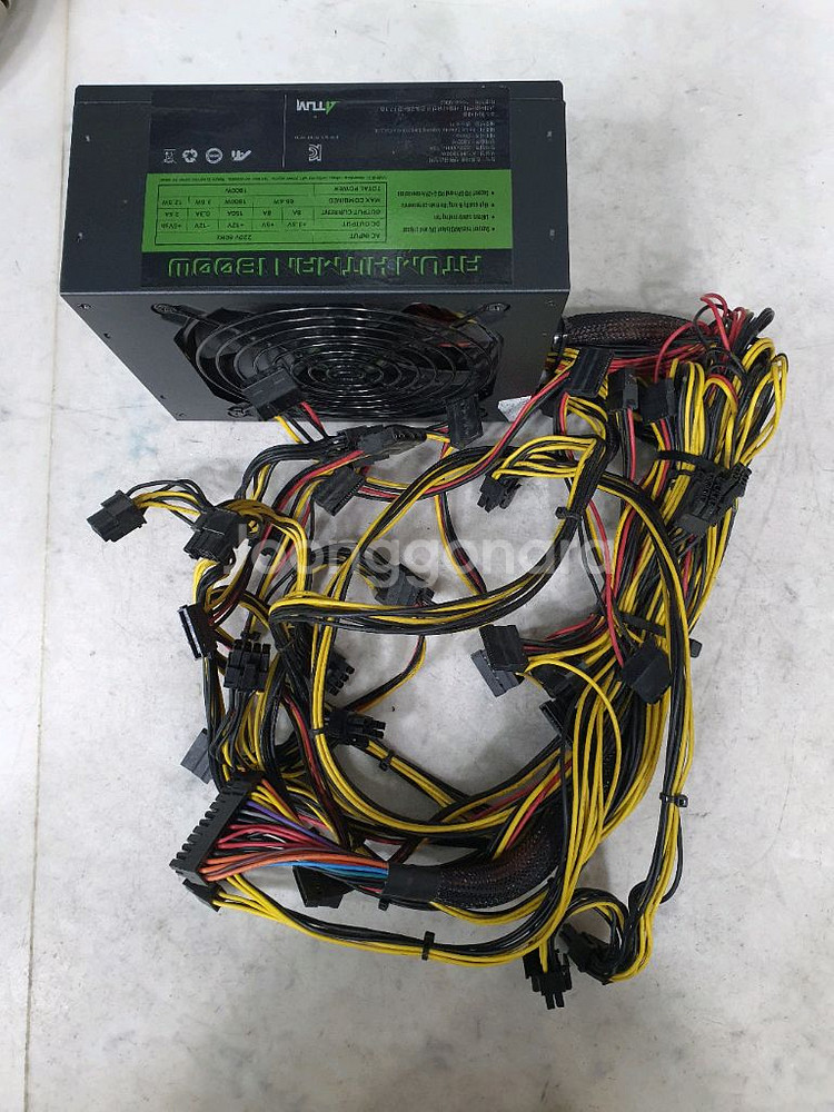 채굴용 파워 ATUM 1800W 플레티넘--1