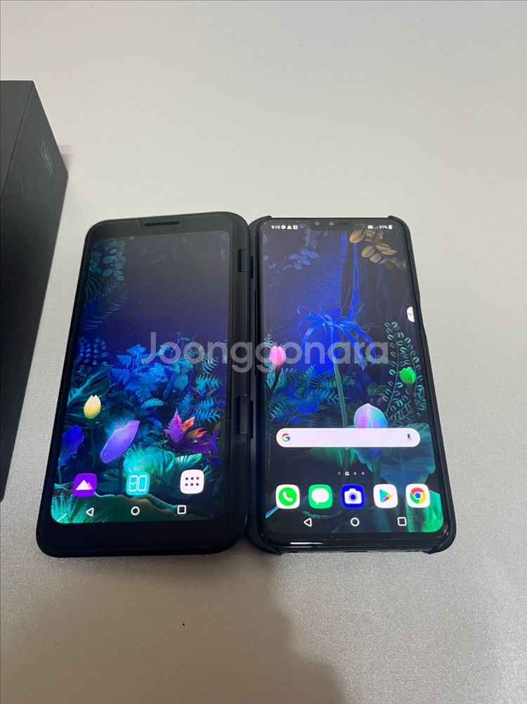Lg v50 풀박스,듀얼스크린 2개,풀박스모든 기능정상--3