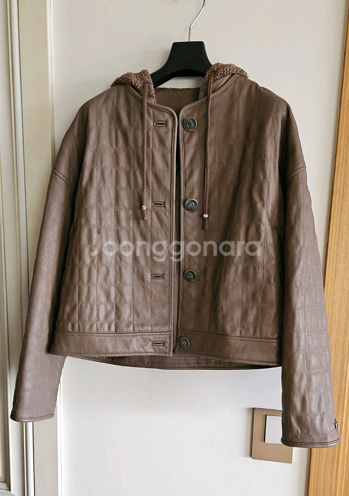 타임 후드 퀼팅 점퍼--2