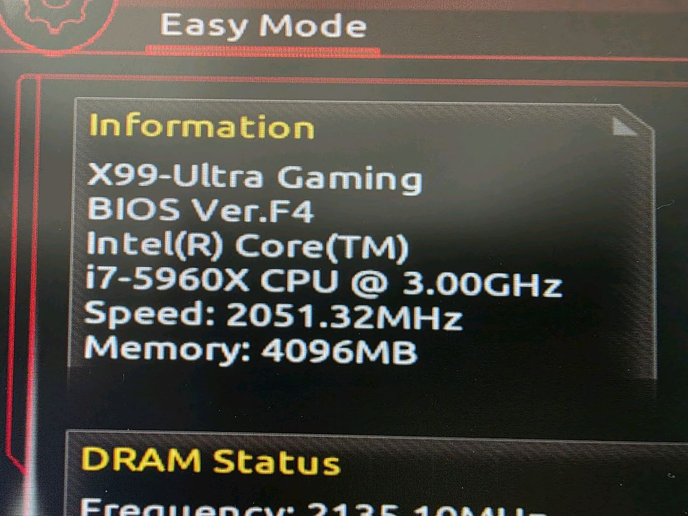 기가바이트 X99보드+ i7-5960X cpu--0