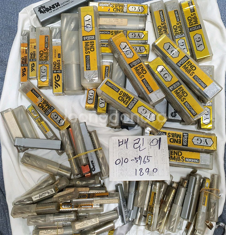 와이지원 하이스 라핑 엔드밀 판매합니다.(M6~M21)--0