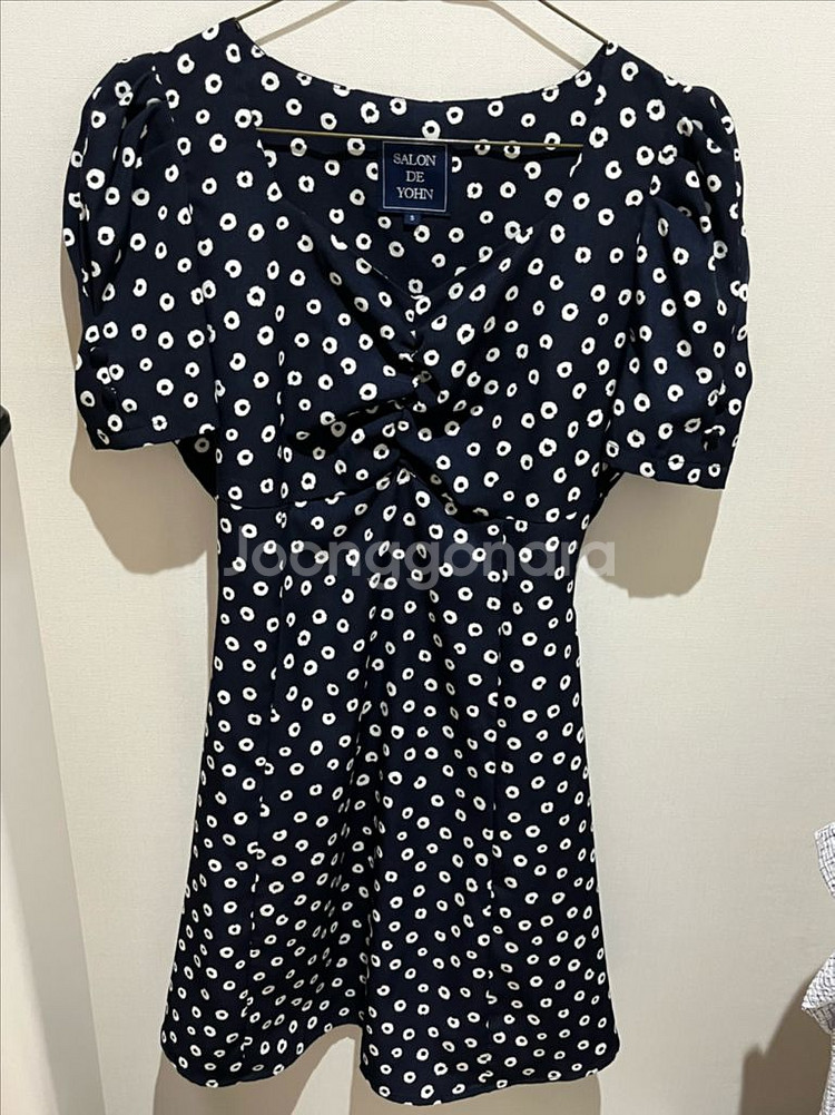 살롱드욘 네이비 원피스 s사이즈--0