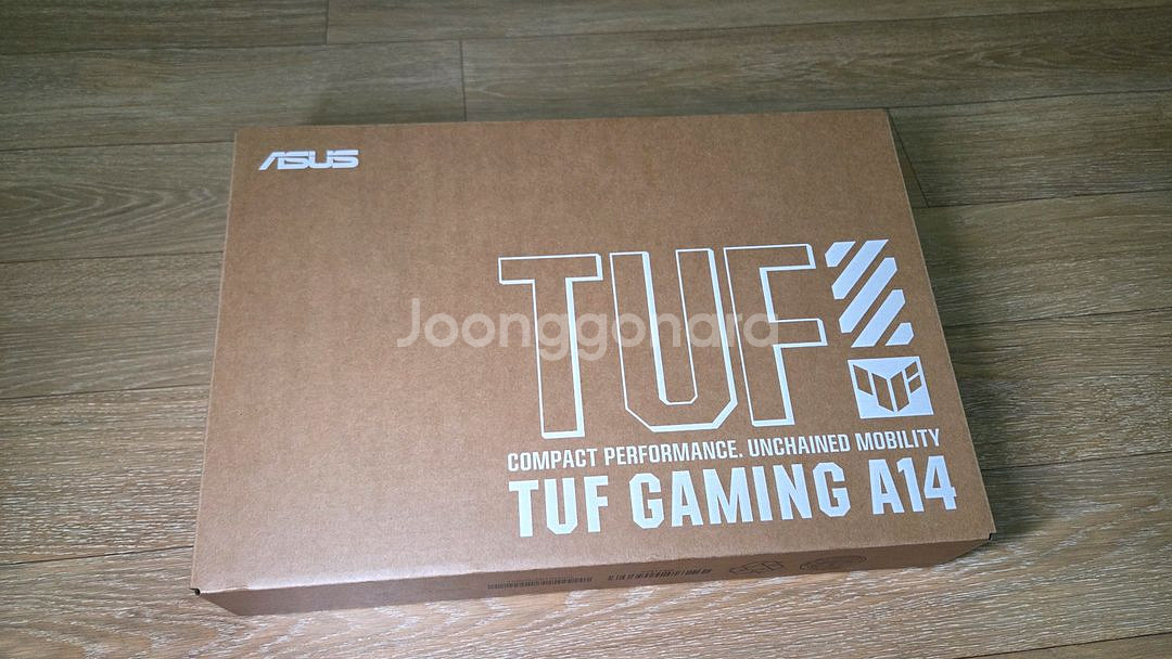 asus tuf a14 게이밍 노트북 1테라 박스풀셋--2