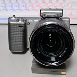 소니 알파 NEX-5 실버 하이엔드 디카 브이로그