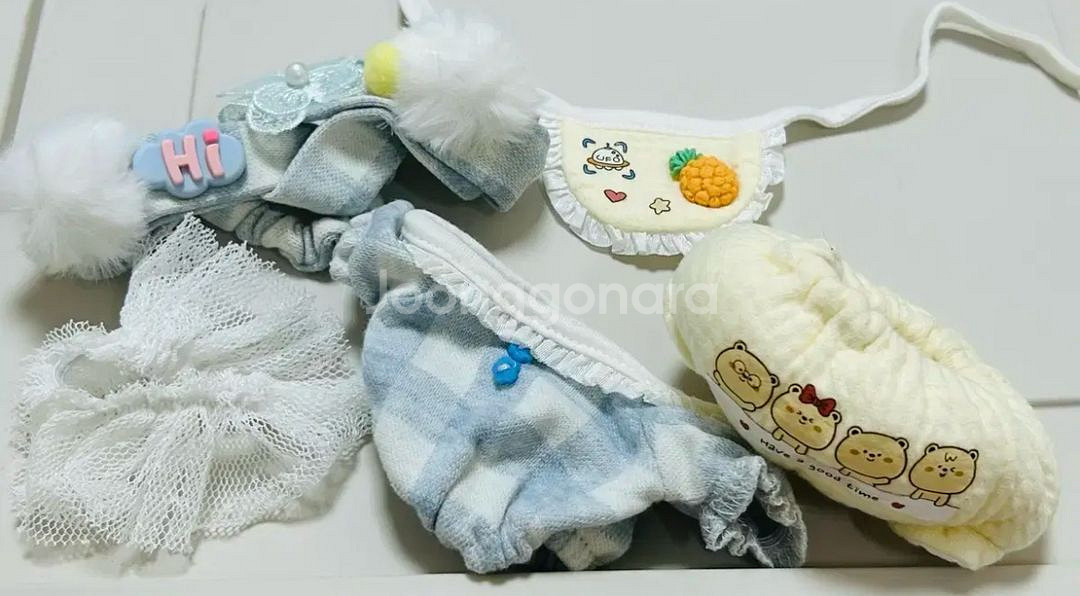 무속성 솜인형 20cm 옷 의상 일괄 판매--4