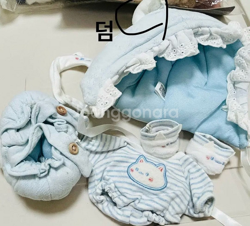 무속성 솜인형 20cm 옷 의상 일괄 판매--7