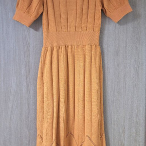 에고이스트 스캇조직 플레어 원피스