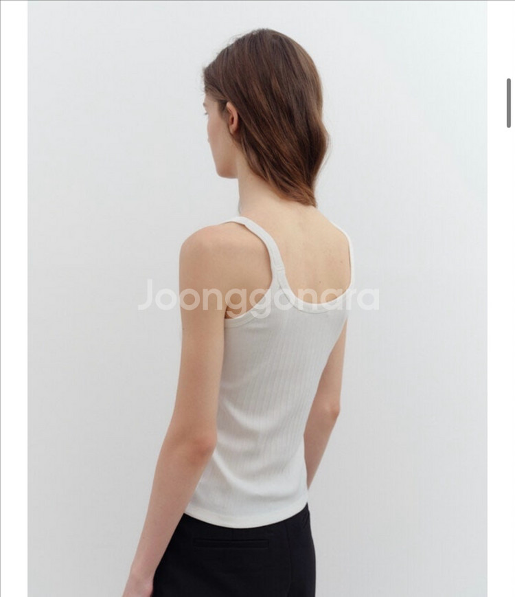 (새상품)샵레터 belle rib sleeveless--1