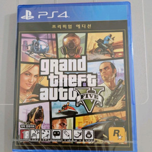 미개봉)ps4 플스4 gta5 프리미엄 에디션