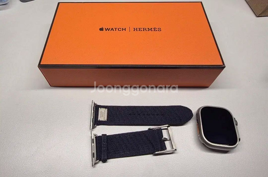 애플워치 울트라2 에르메스 49mm S급 애케플 풀박스--0