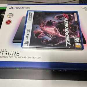 레이저 키츠네 + PS5 철권 + 스킨