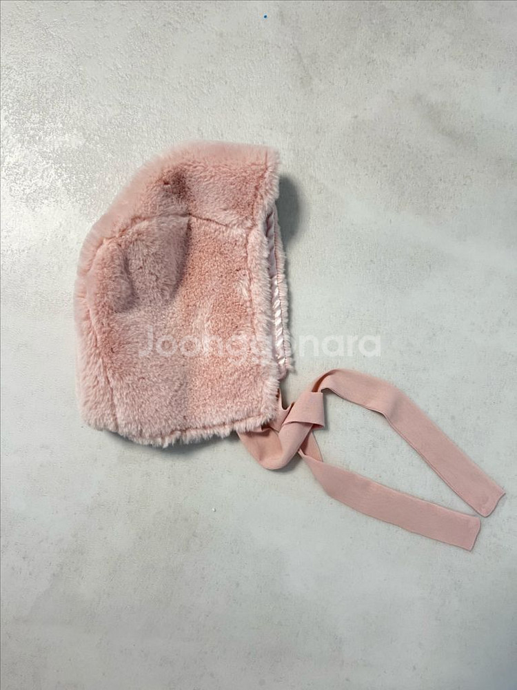 슈슈앤크라 아기 겨울 모자 스몰사이즈 퍼 보넷--0