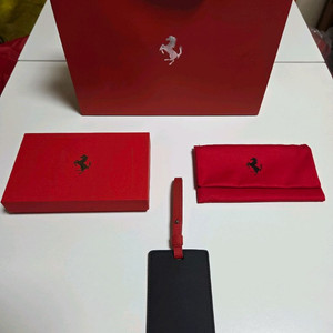 페라리 정품 네임태그 택 새상품