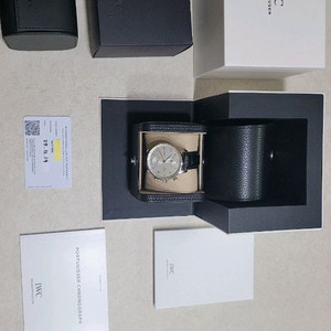 iwc 포르투기저 크로노그래프 팝니다.